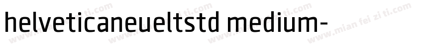 helveticaneueltstd medium字体转换